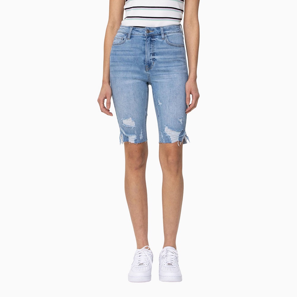 Get Ready for Warm Weather: Top Trends in High Rise Jean Shorts